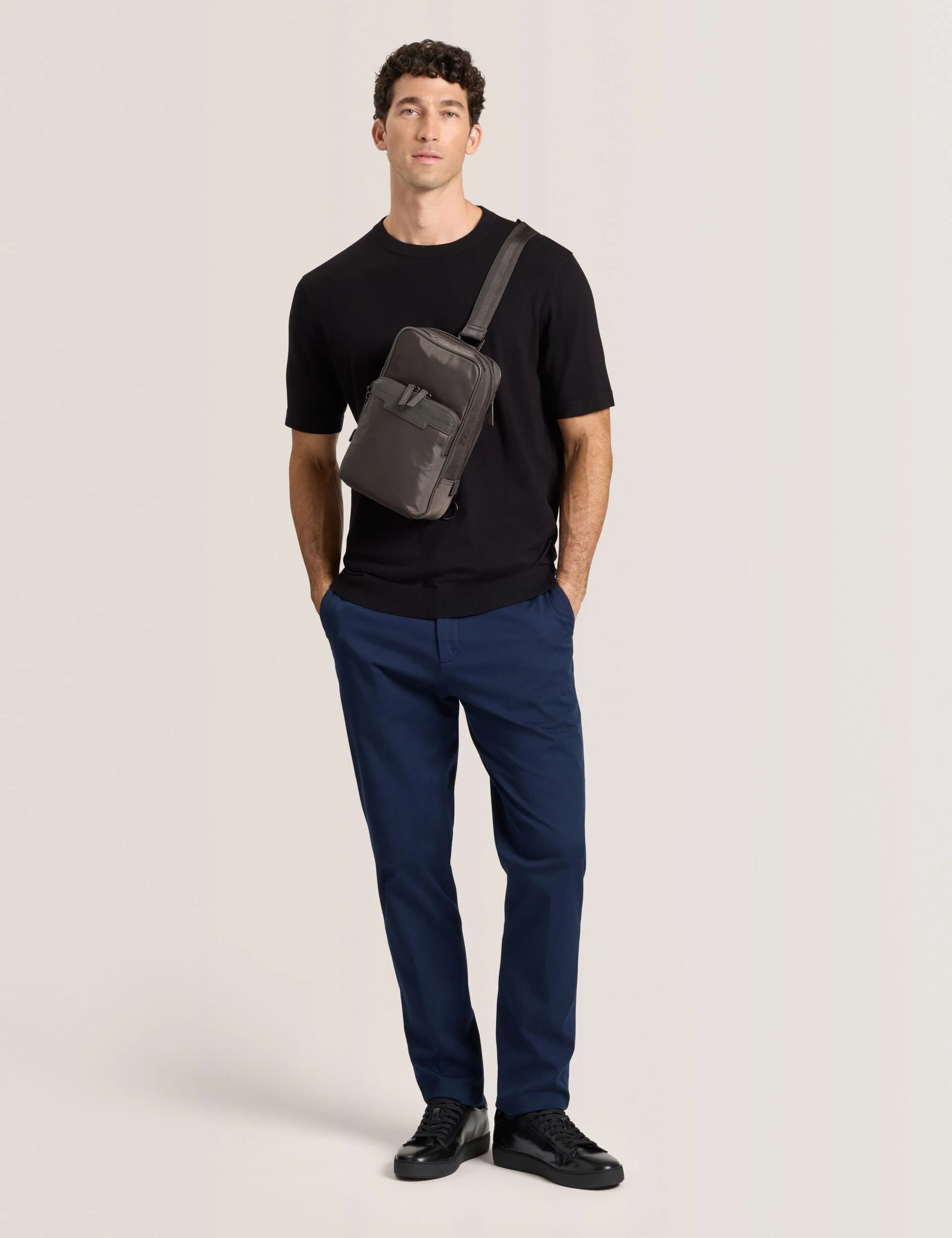 HEAVY TWILL CHINO | NAVY - Image 2