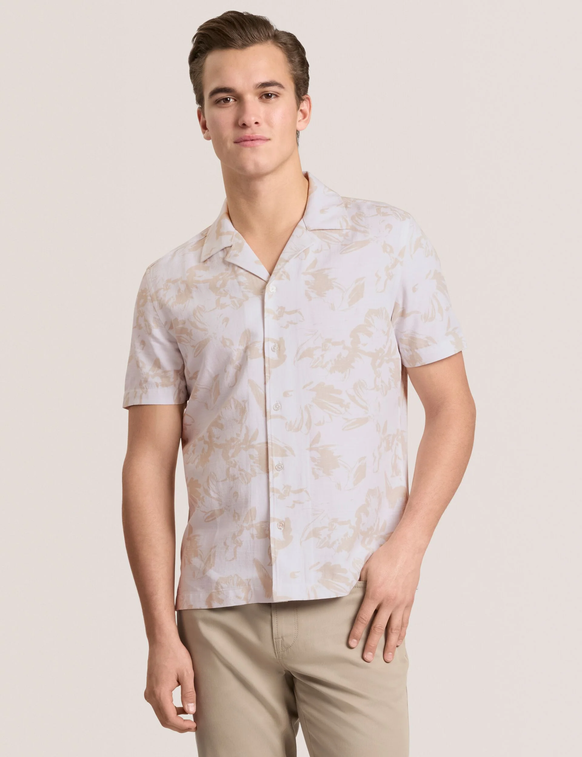 PRINTED SHIRT | WHITE