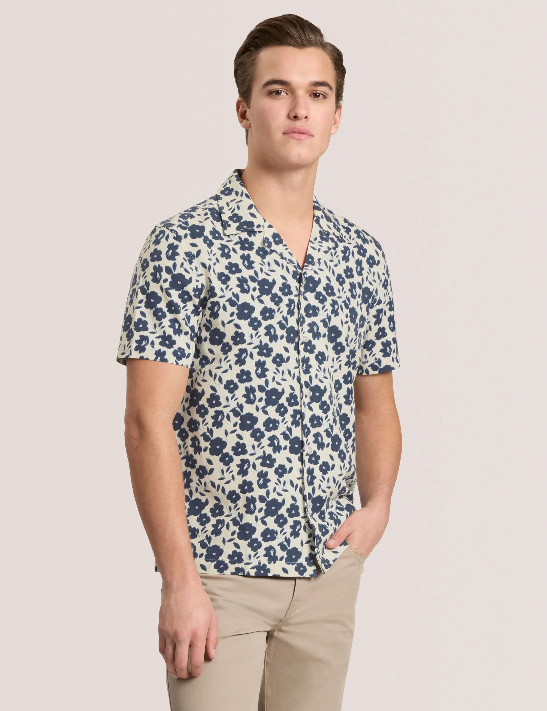 PRINTED SHIRT | ECRU