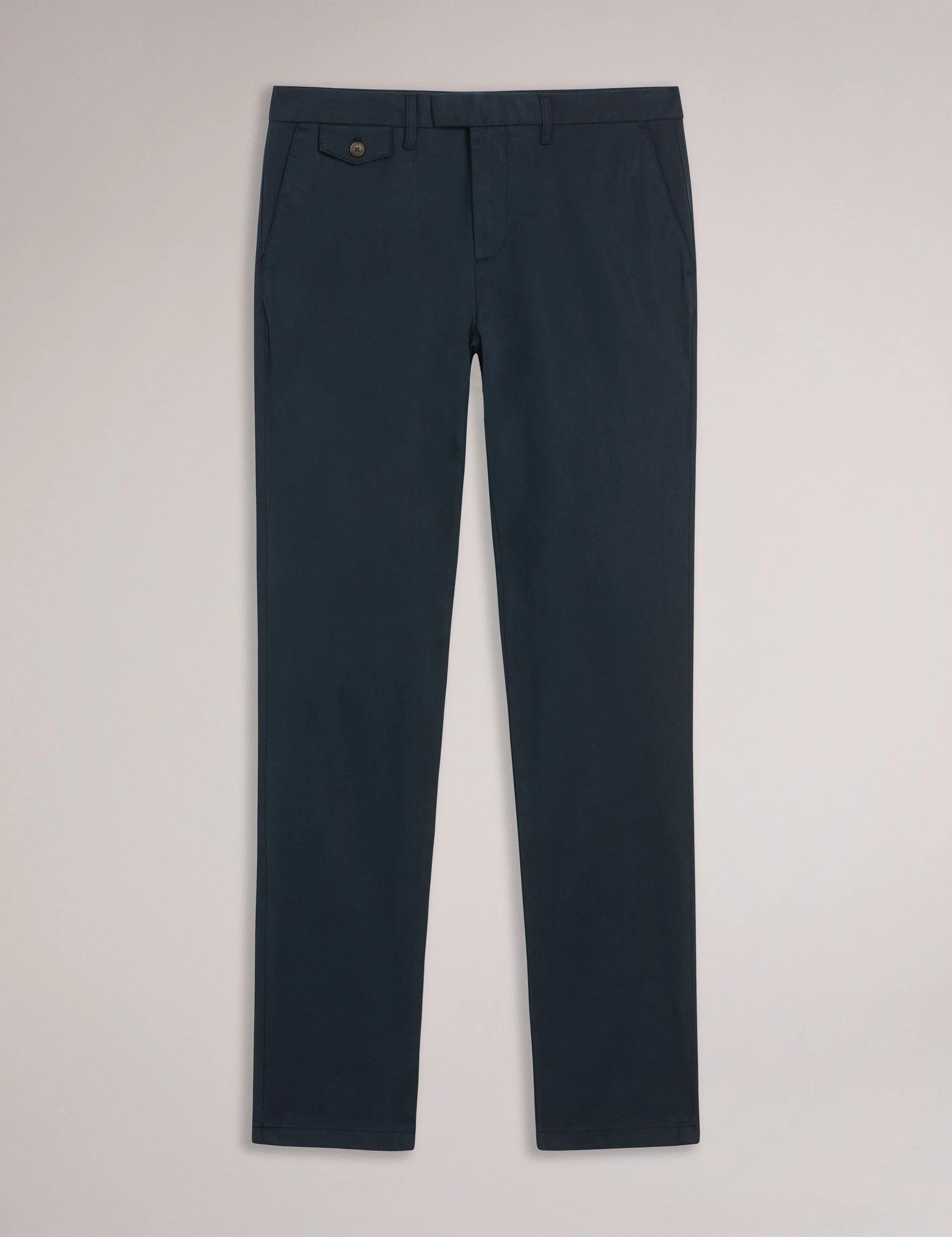 SLIM TEXTURED CHINO TROUSER | NAVY - Image 6