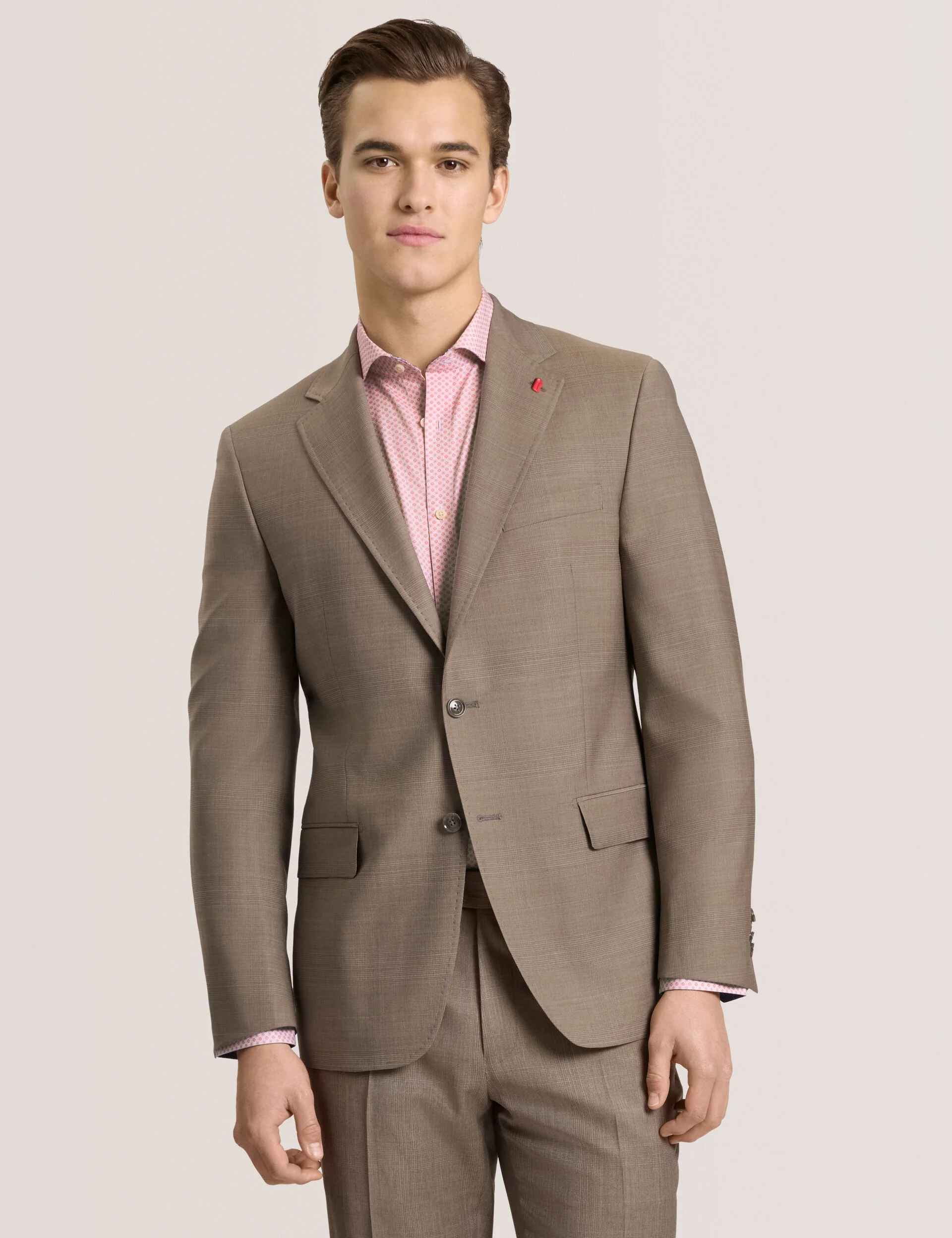 WRIGHT-CHECK | LIGHT BROWN
