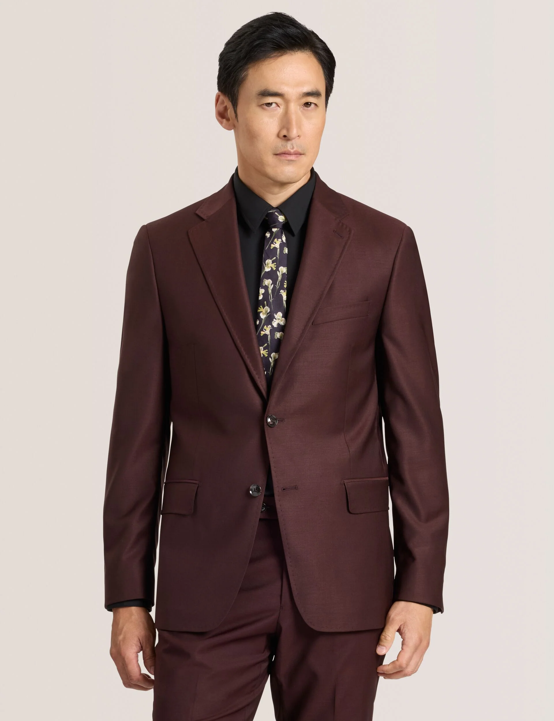 WRIGHT-TWILL | BURGUNDY