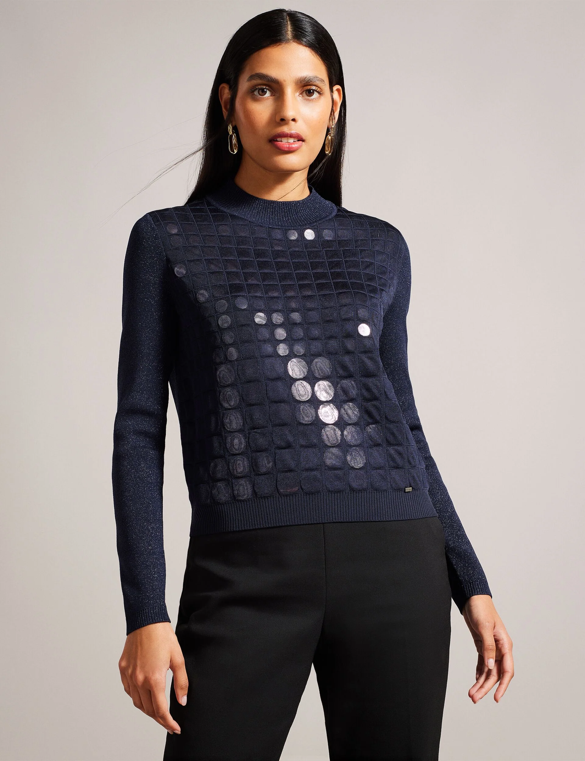 YIVONNE | NAVY